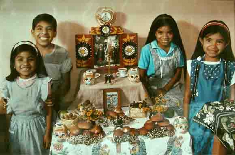 Children's Day of the Dead Altar