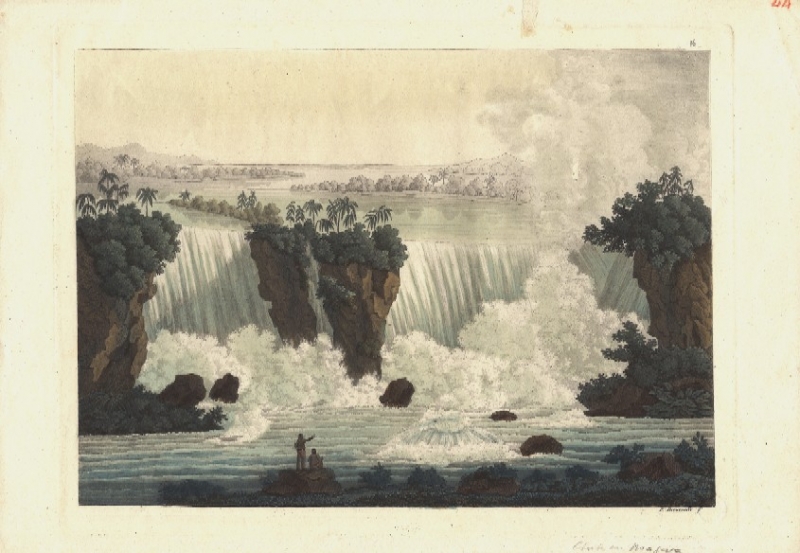 Vue generale de la cataracte de Niagara