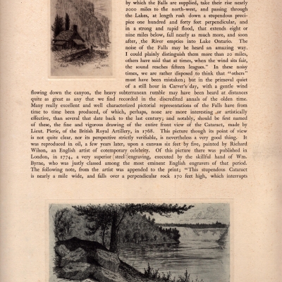 Above Lewiston,Two Miles below the Falls—American Side, 1888