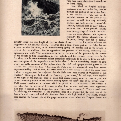 A Jumper in the Whirlpool, Coming up the River Towards Lewiston, 1888